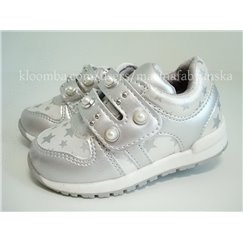 Серебристые кроссовки Клиби Clibee