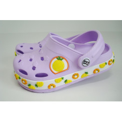 Яркие кроксы crocs сабо аквашузы пляжная обувь для девочки