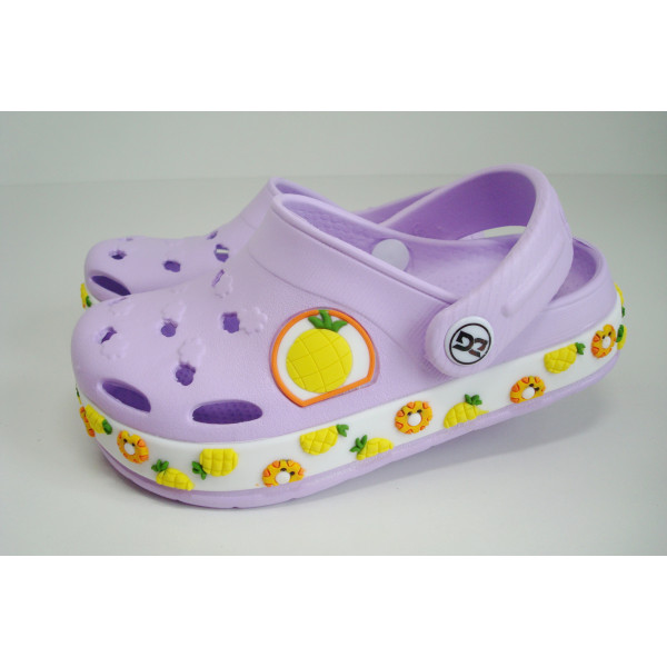 Яскраві крокси crocs сабо аквашузи пляжне взуття для дівчинки